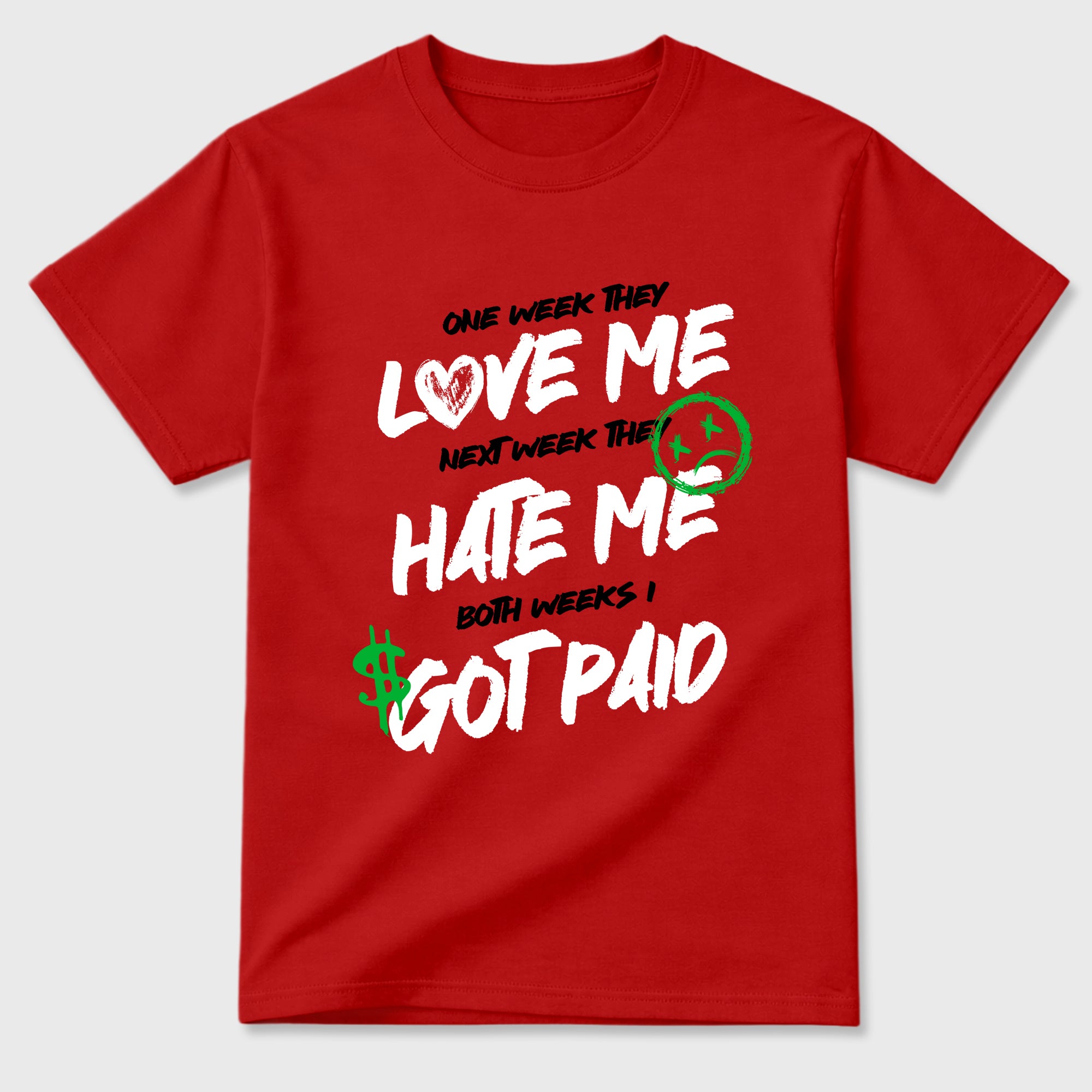 I Got Paid  Sneaker Tees - Air Jordan 13 University Red