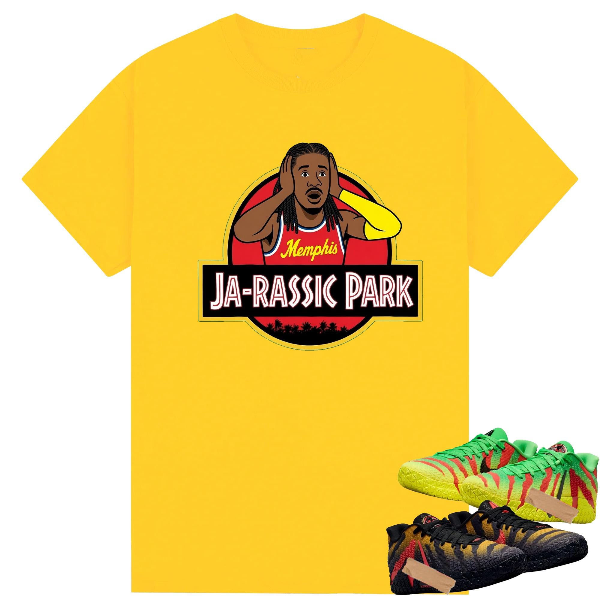 Shirt To Match Ja 3 Jurassic Park Sneaker Matching Tee