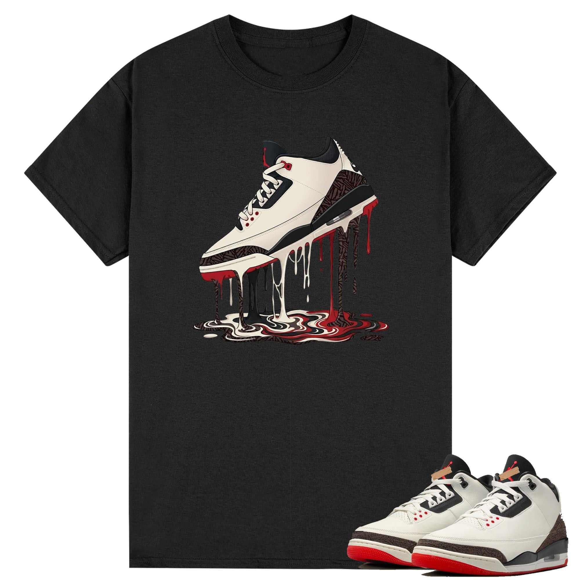 Dripping Shoe Shirt To Match Jordan 3 World's Best Dad