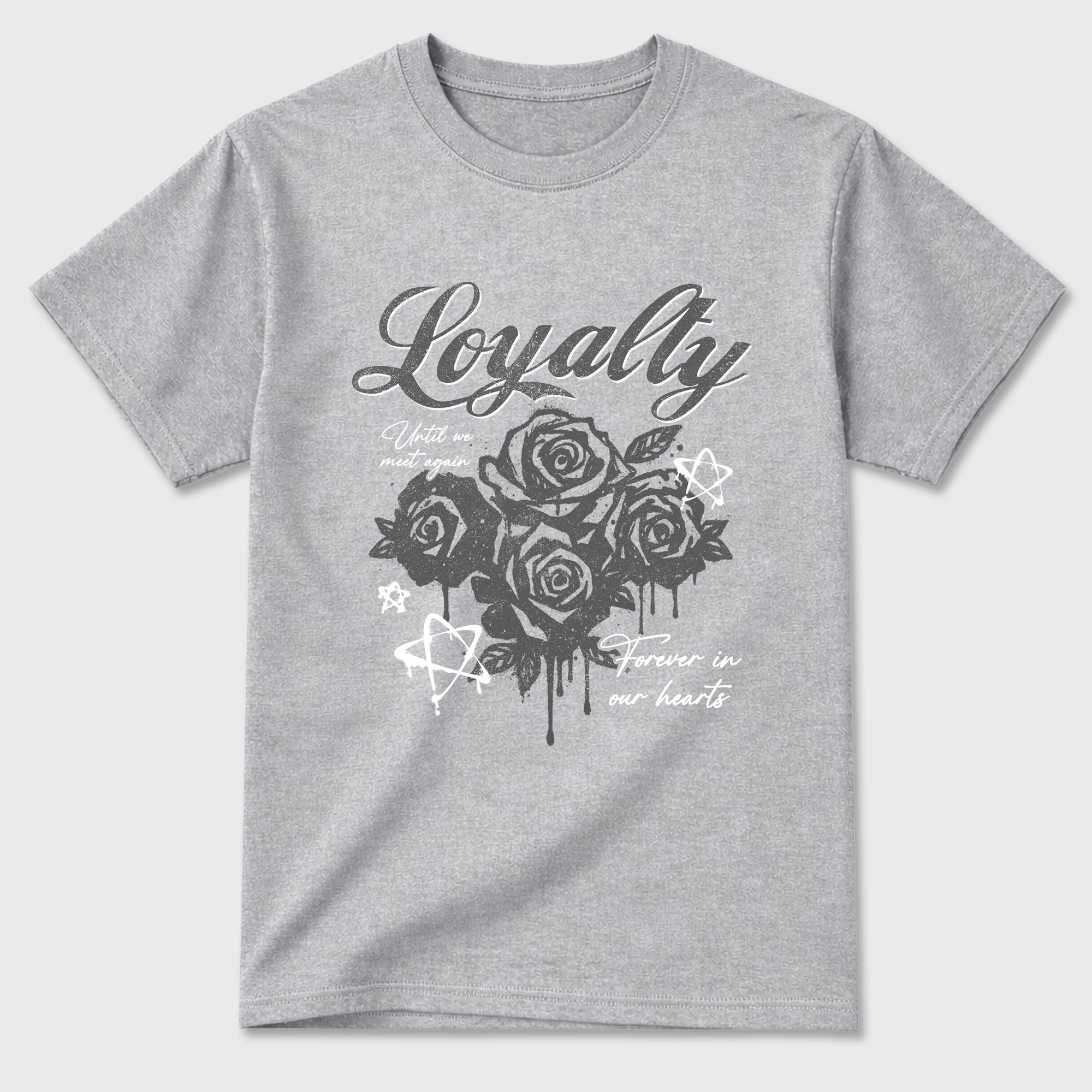 Loyalty Sneaker Tees - Air Jordan 5 Wolf Grey