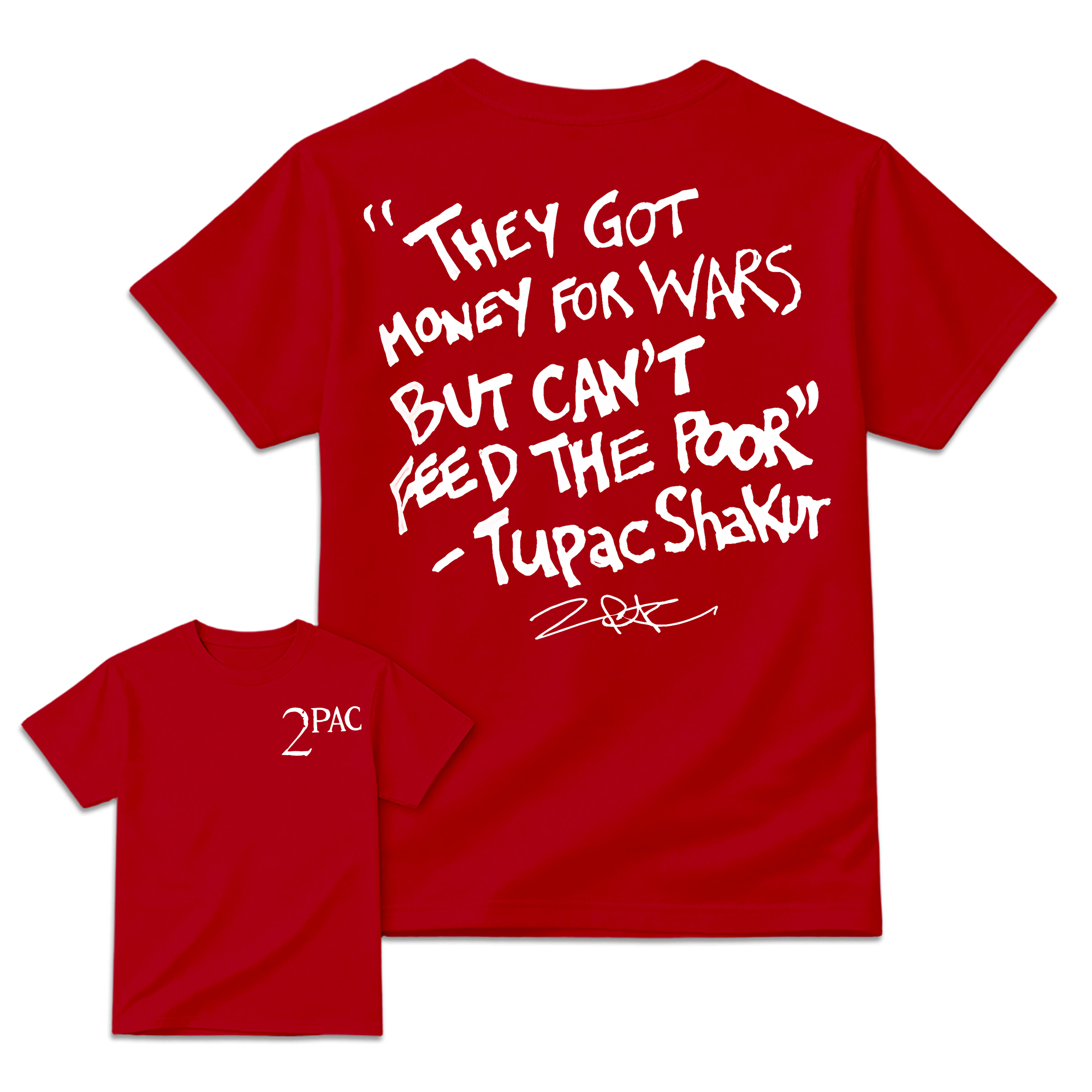 "Money For Wars" Quote Graphic T-Shirt Vintage Hip Hop Cotton Tee