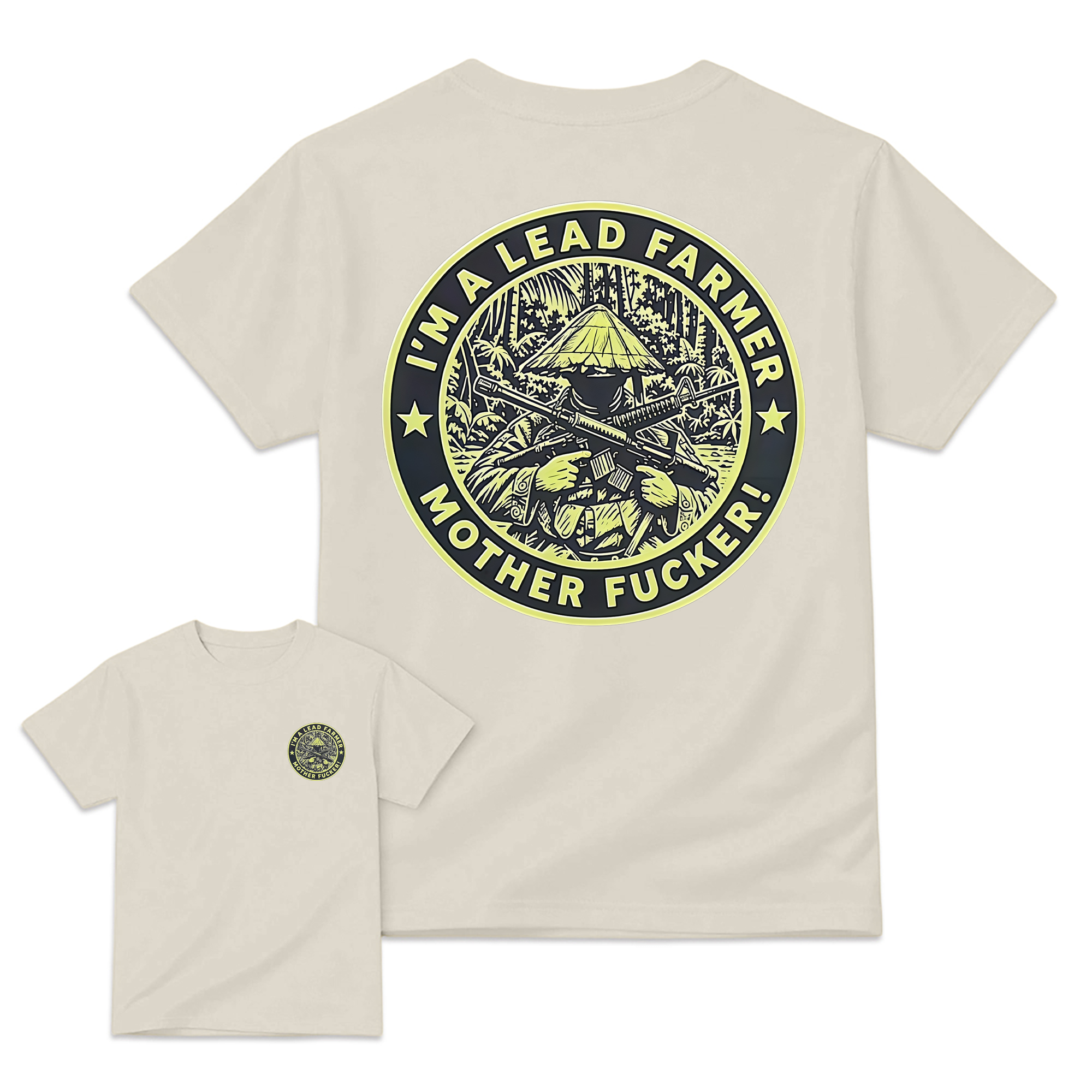 Lead Farmer Tropical Military T-Shirt