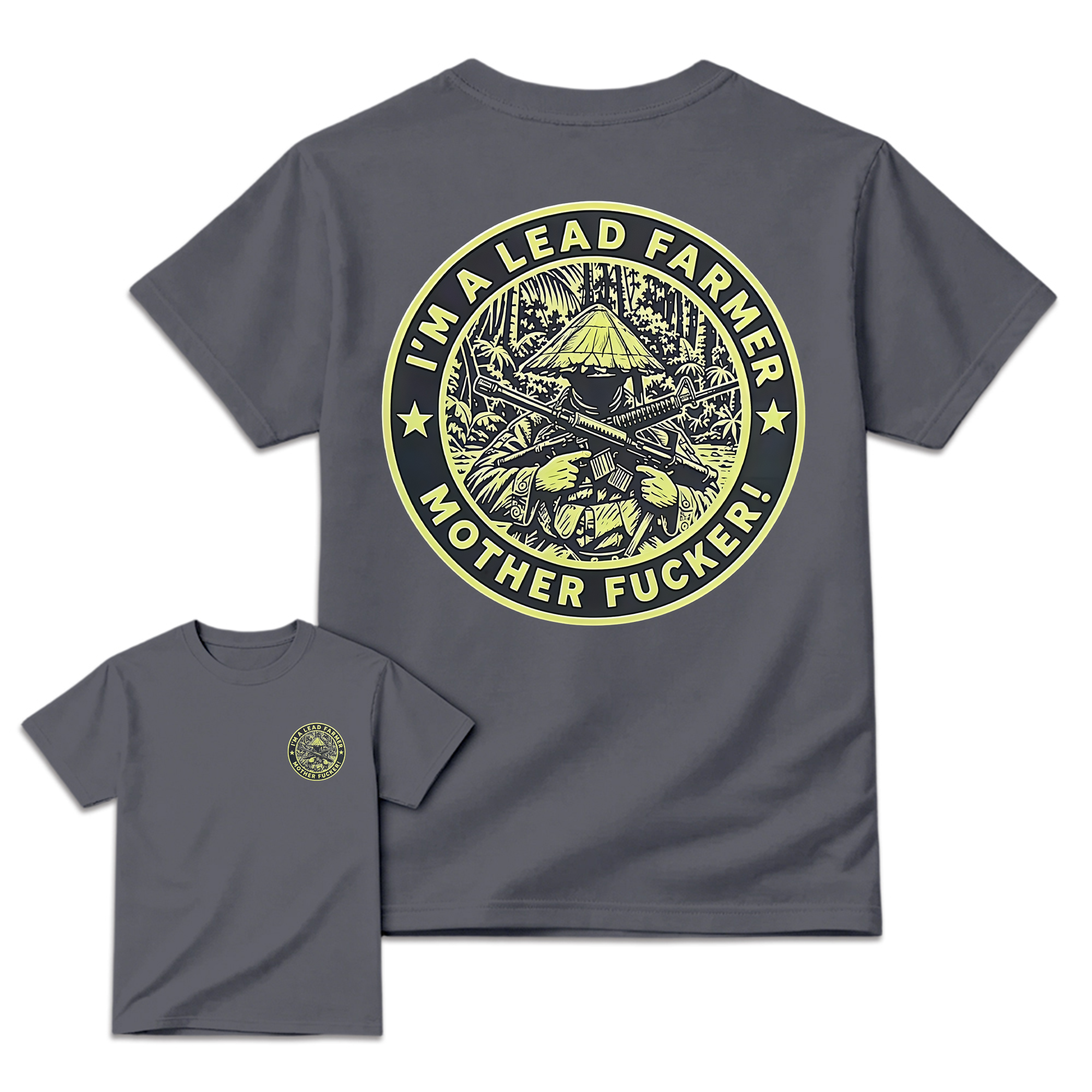 Lead Farmer Tropical Military T-Shirt