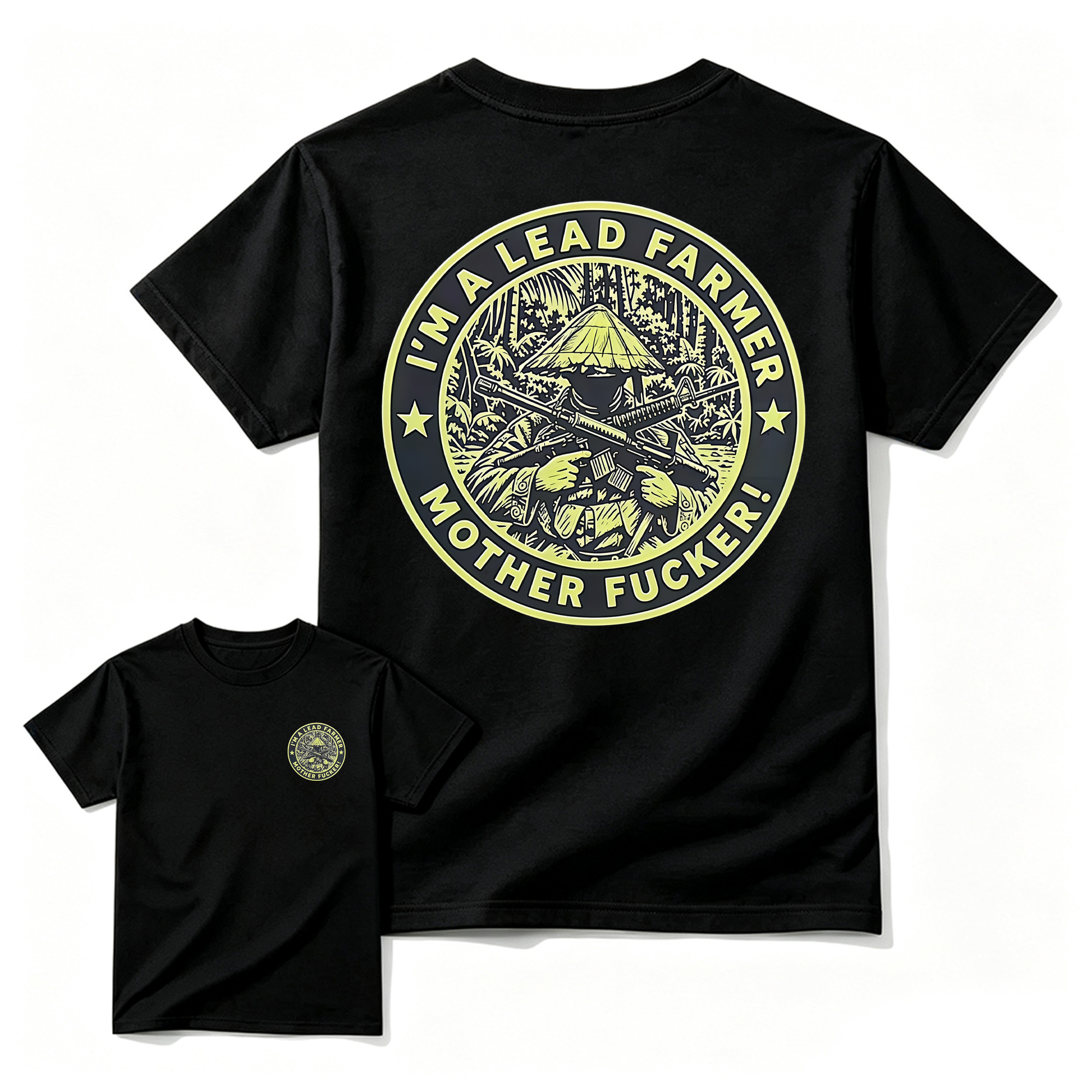 Lead Farmer Tropical Military T-Shirt
