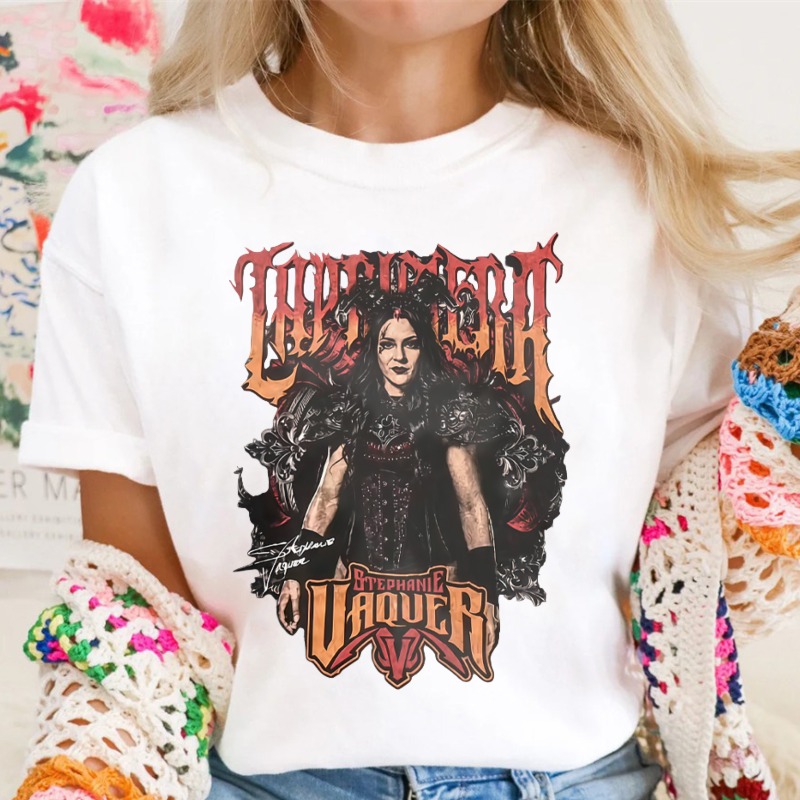 Retro Gothic Metal Graphic T-Shirt Dark Aesthetic Fan Tee