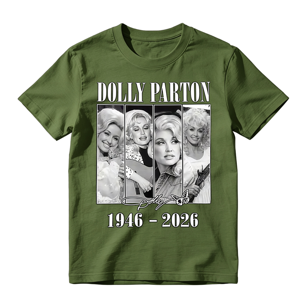 Dolly Parton Tribute Graphic T-Shirt - Vintage Country Music Legend Shirt