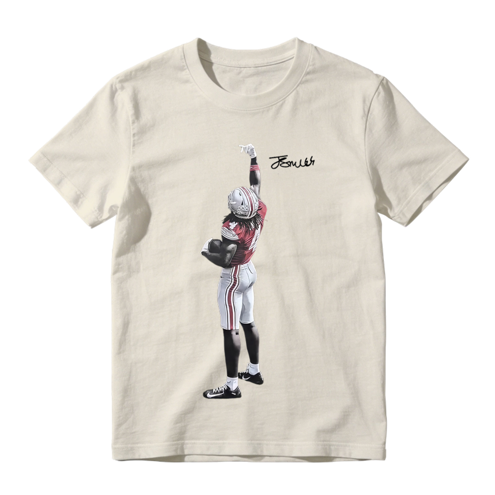 College Football Star Graphic Shirt - Touchdown Celebration Unisex Tee