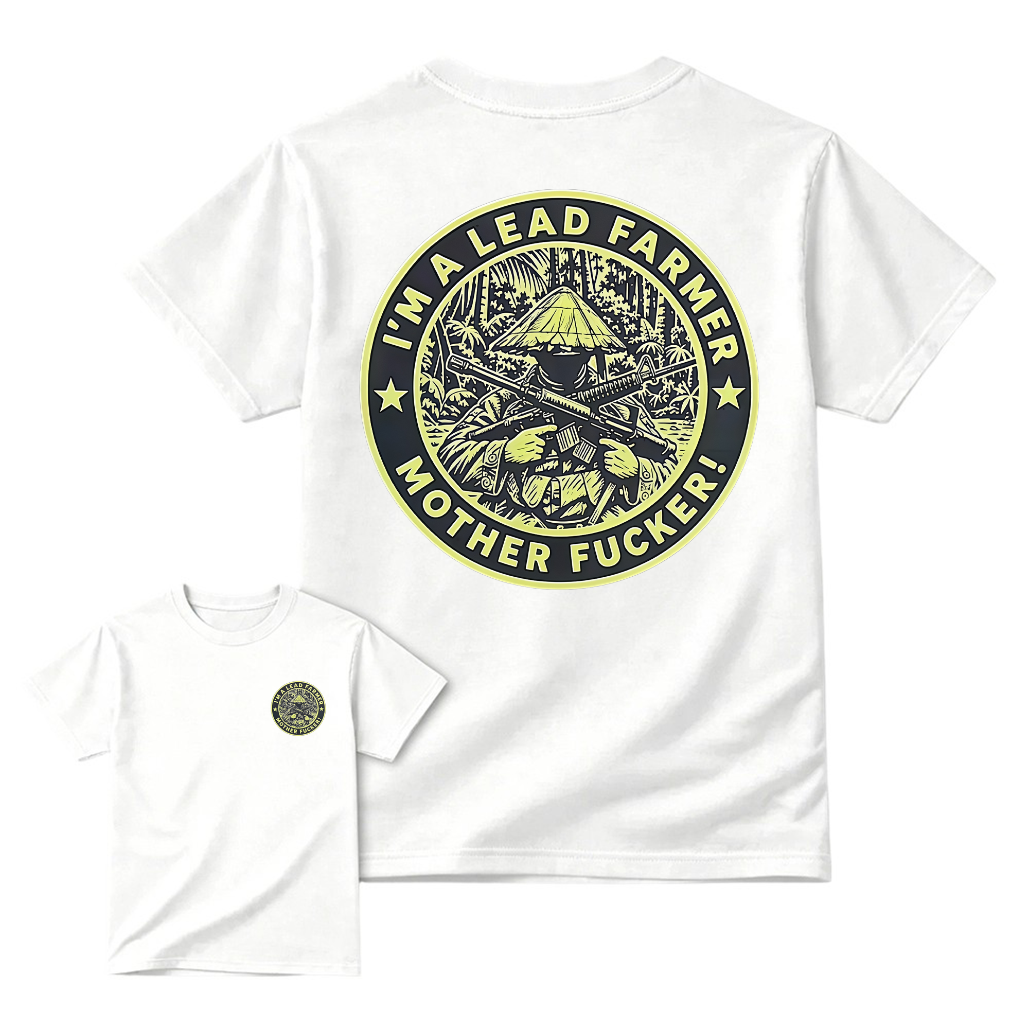 Lead Farmer Tropical Military T-Shirt