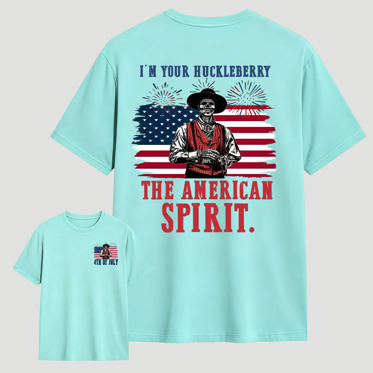 Doc Holliday I'm Your Huckleberry The American Spirit T-Shirt