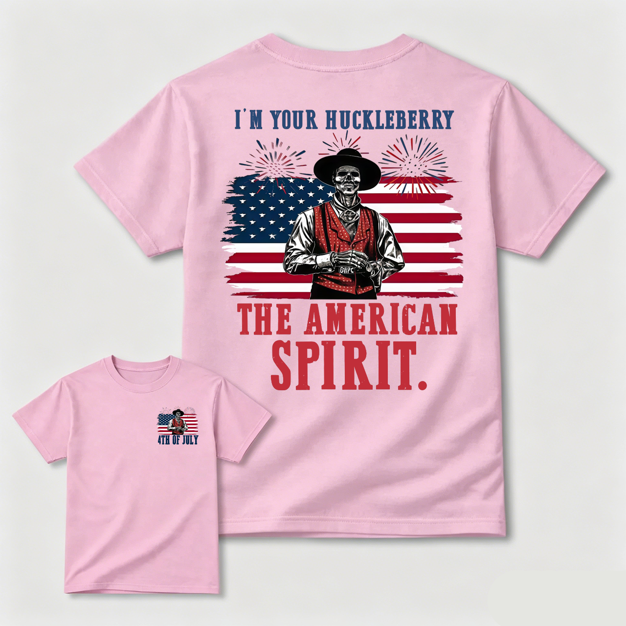 Doc Holliday I'm Your Huckleberry The American Spirit T-Shirt