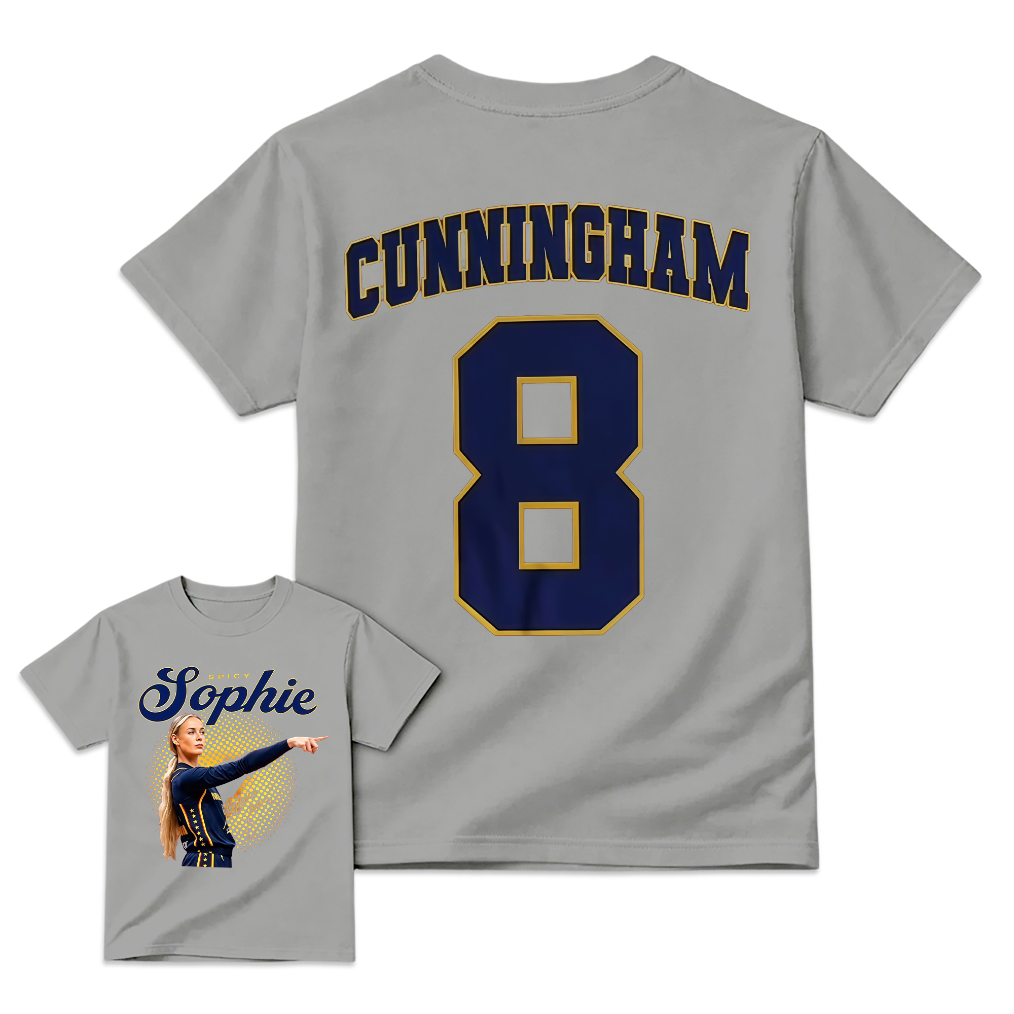 Sopnie Cunningham Basketball Fan Gift Vintage Graphic T-Shirt