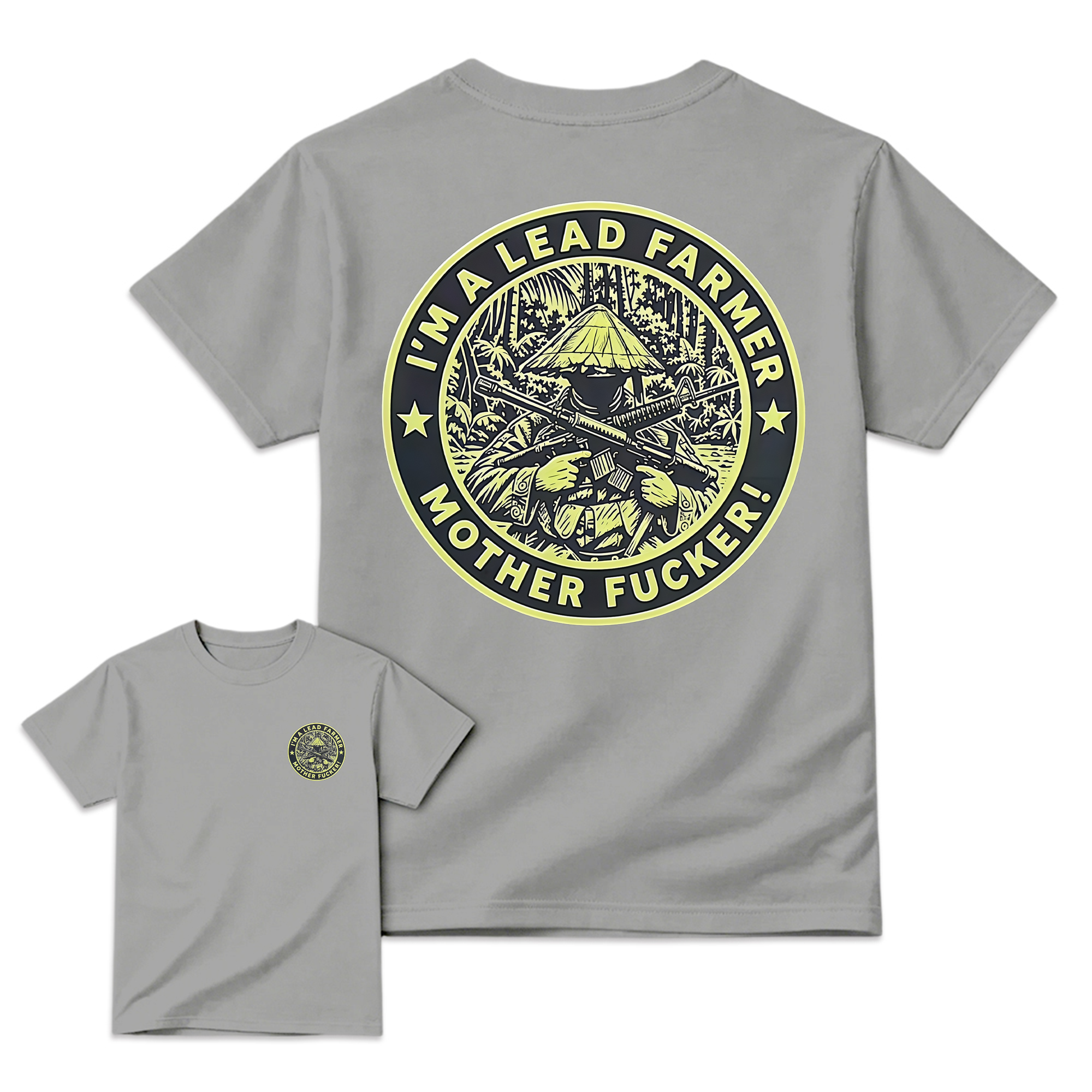 Lead Farmer Tropical Military T-Shirt