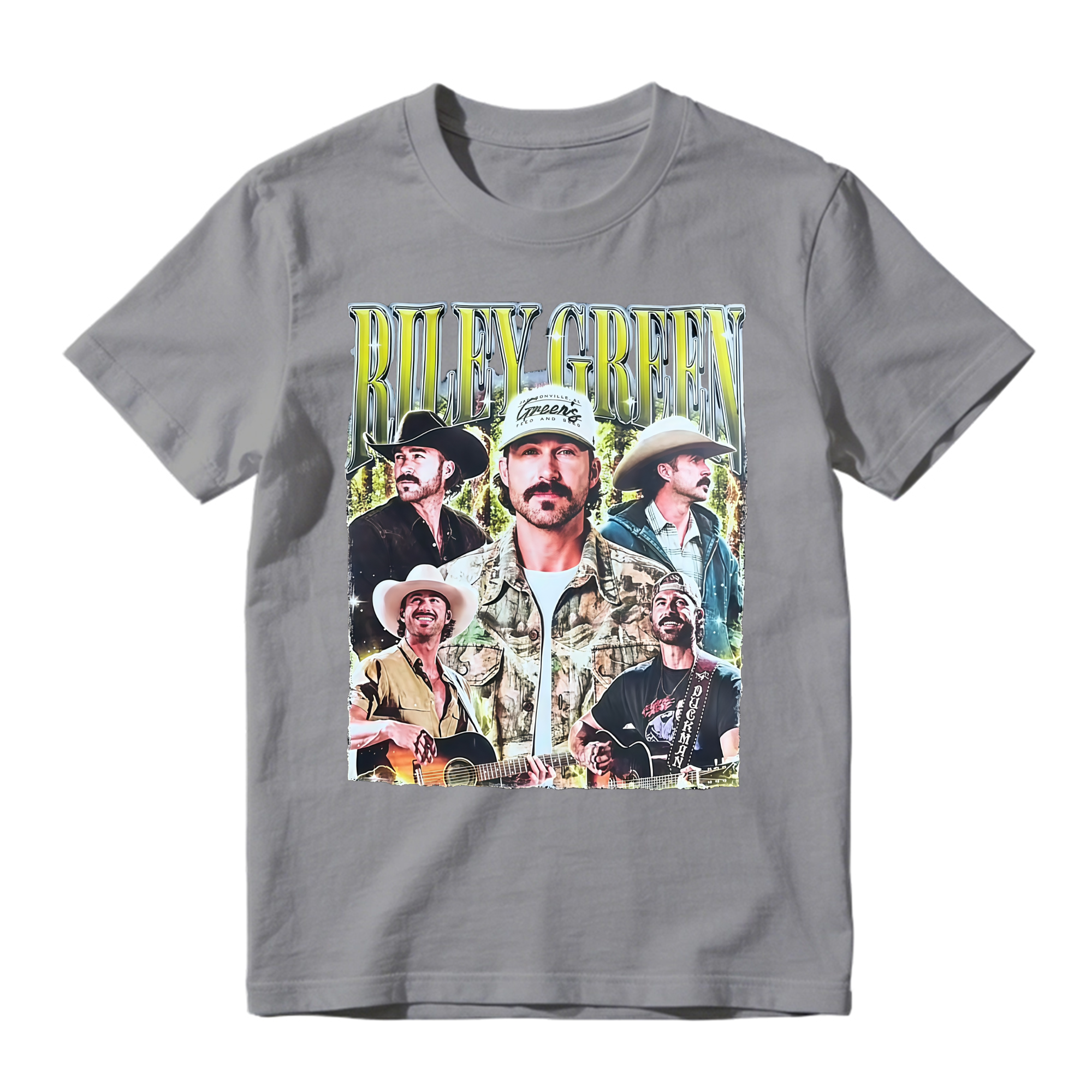 Country Singer Cowboy Hat Vintage Graphic T-Shirt