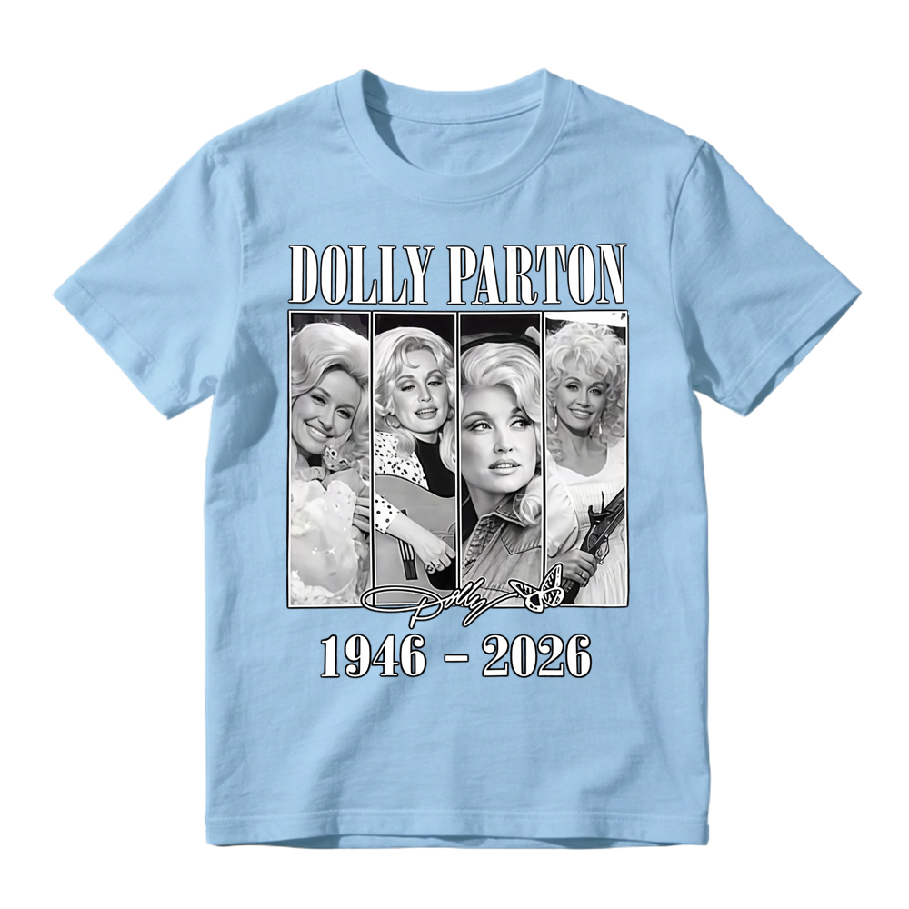 Dolly Parton Tribute Graphic T-Shirt - Vintage Country Music Legend Shirt