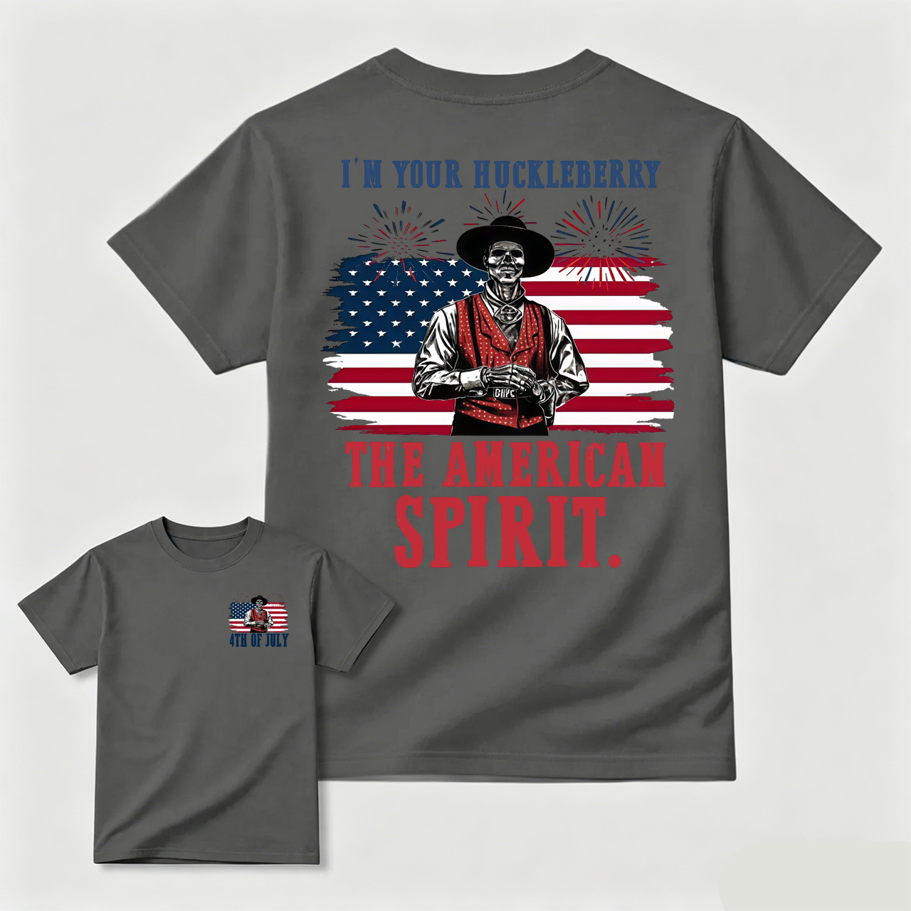 Doc Holliday I'm Your Huckleberry The American Spirit T-Shirt