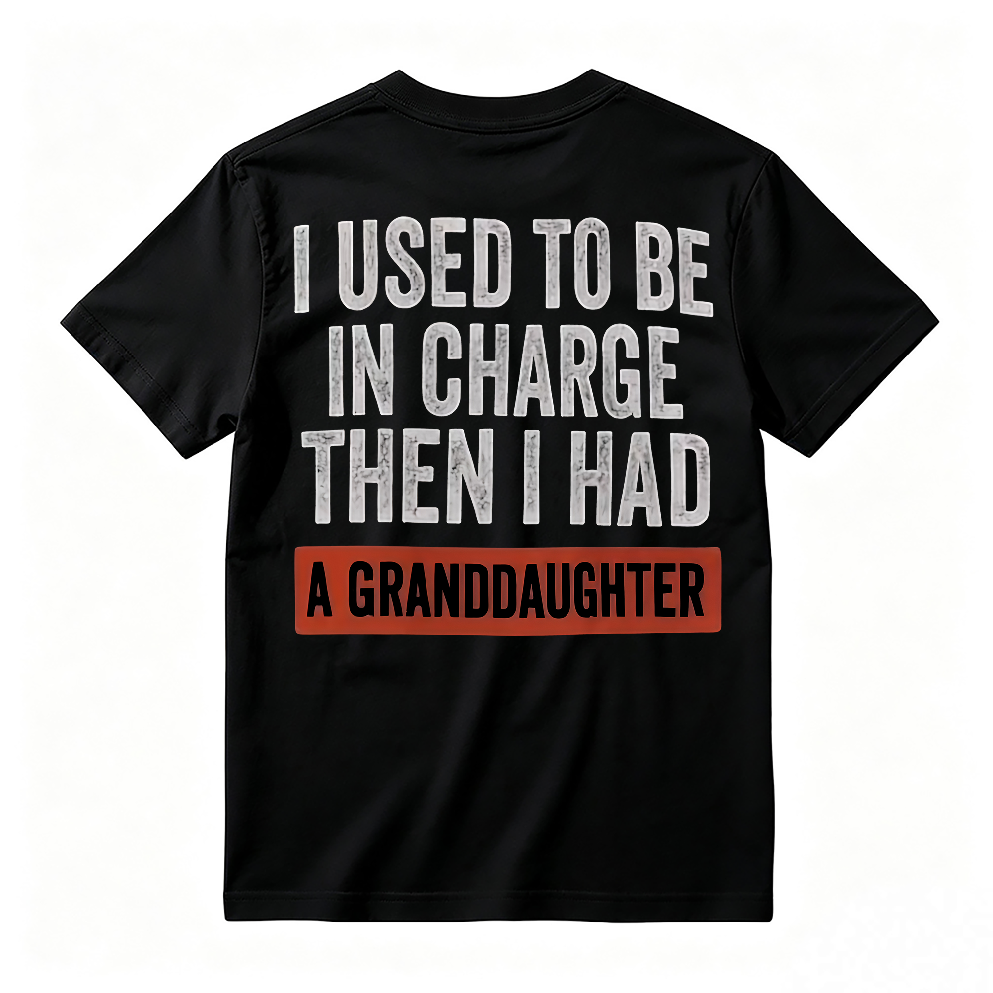 I Used To Be In Charge Then I Had A Granddaughter Funny T-Shirt
