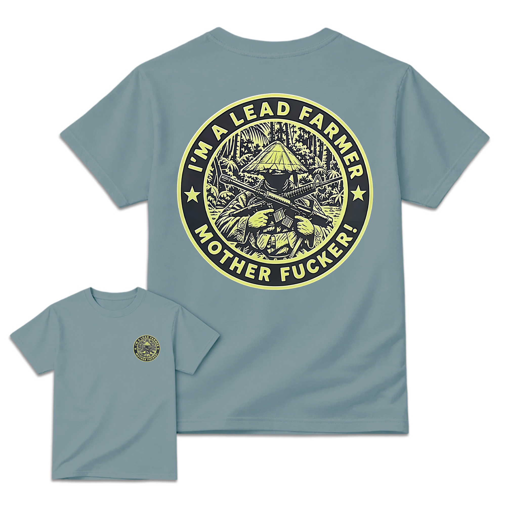 Lead Farmer Tropical Military T-Shirt