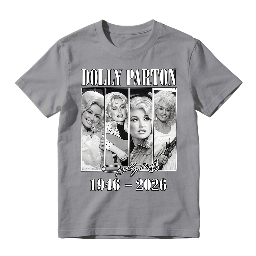 Dolly Parton Tribute Graphic T-Shirt - Vintage Country Music Legend Shirt