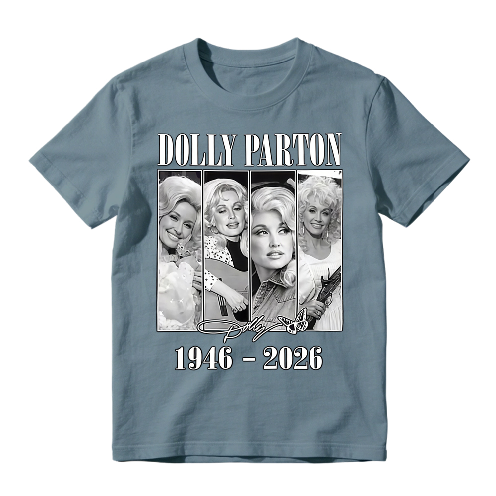 Dolly Parton Tribute Graphic T-Shirt - Vintage Country Music Legend Shirt