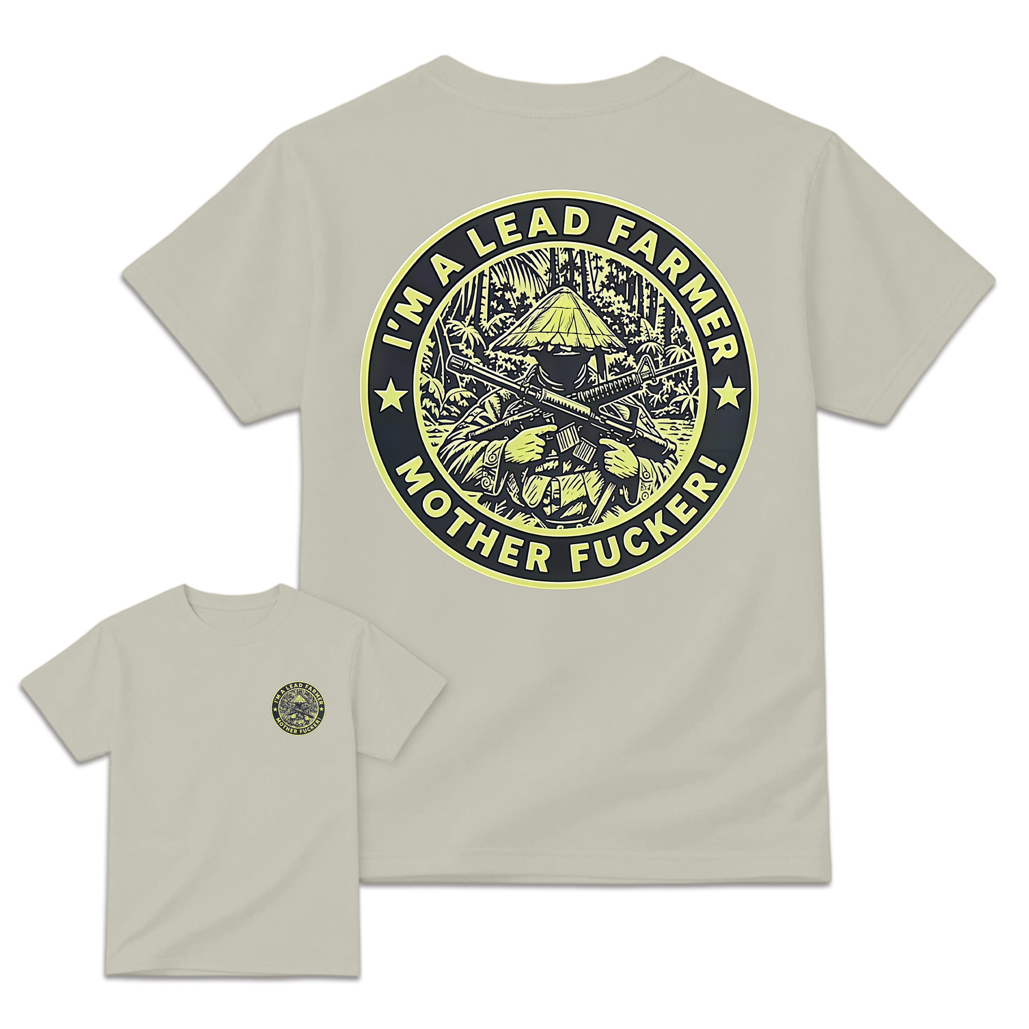 Lead Farmer Tropical Military T-Shirt