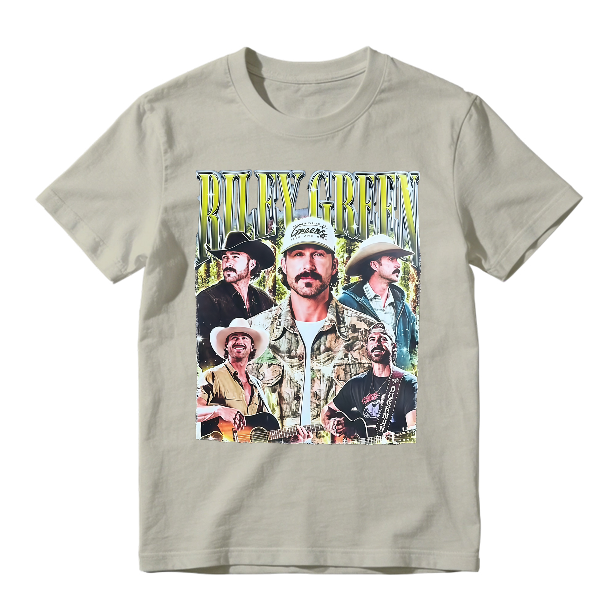 Country Singer Cowboy Hat Vintage Graphic T-Shirt