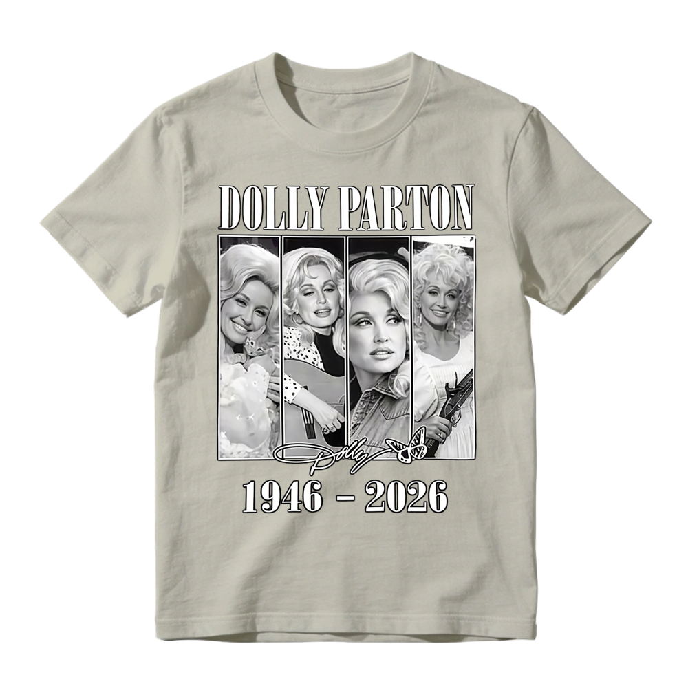Dolly Parton Tribute Graphic T-Shirt - Vintage Country Music Legend Shirt