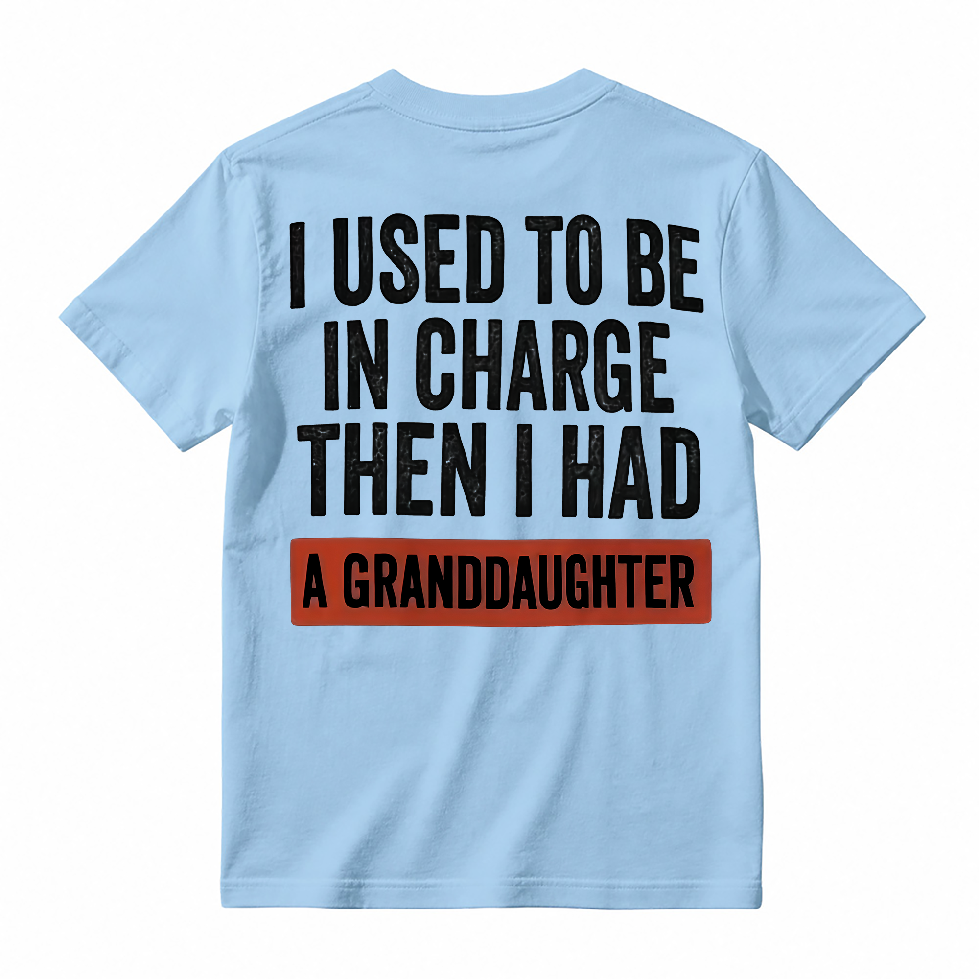 I Used To Be In Charge Then I Had A Granddaughter Funny T-Shirt