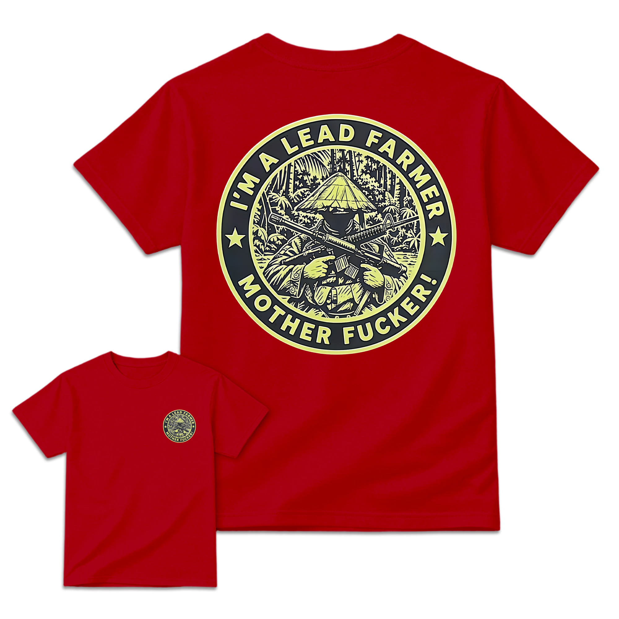 Lead Farmer Tropical Military T-Shirt