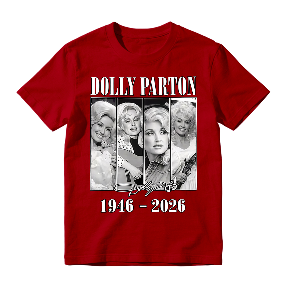 Dolly Parton Tribute Graphic T-Shirt - Vintage Country Music Legend Shirt