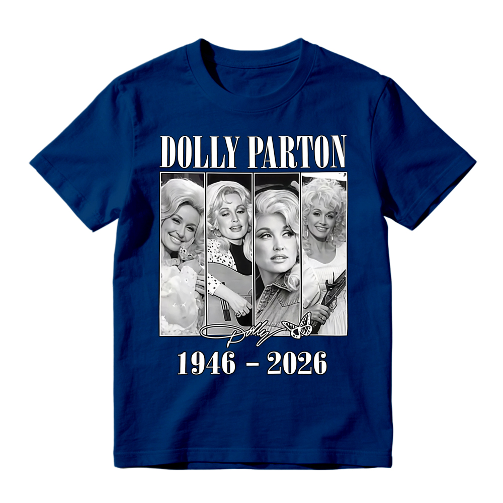 Dolly Parton Tribute Graphic T-Shirt - Vintage Country Music Legend Shirt