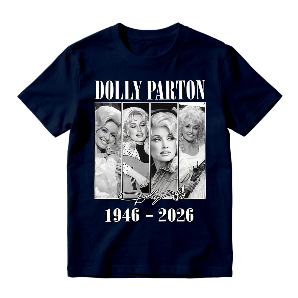 Dolly Parton Tribute Graphic T-Shirt - Vintage Country Music Legend Shirt