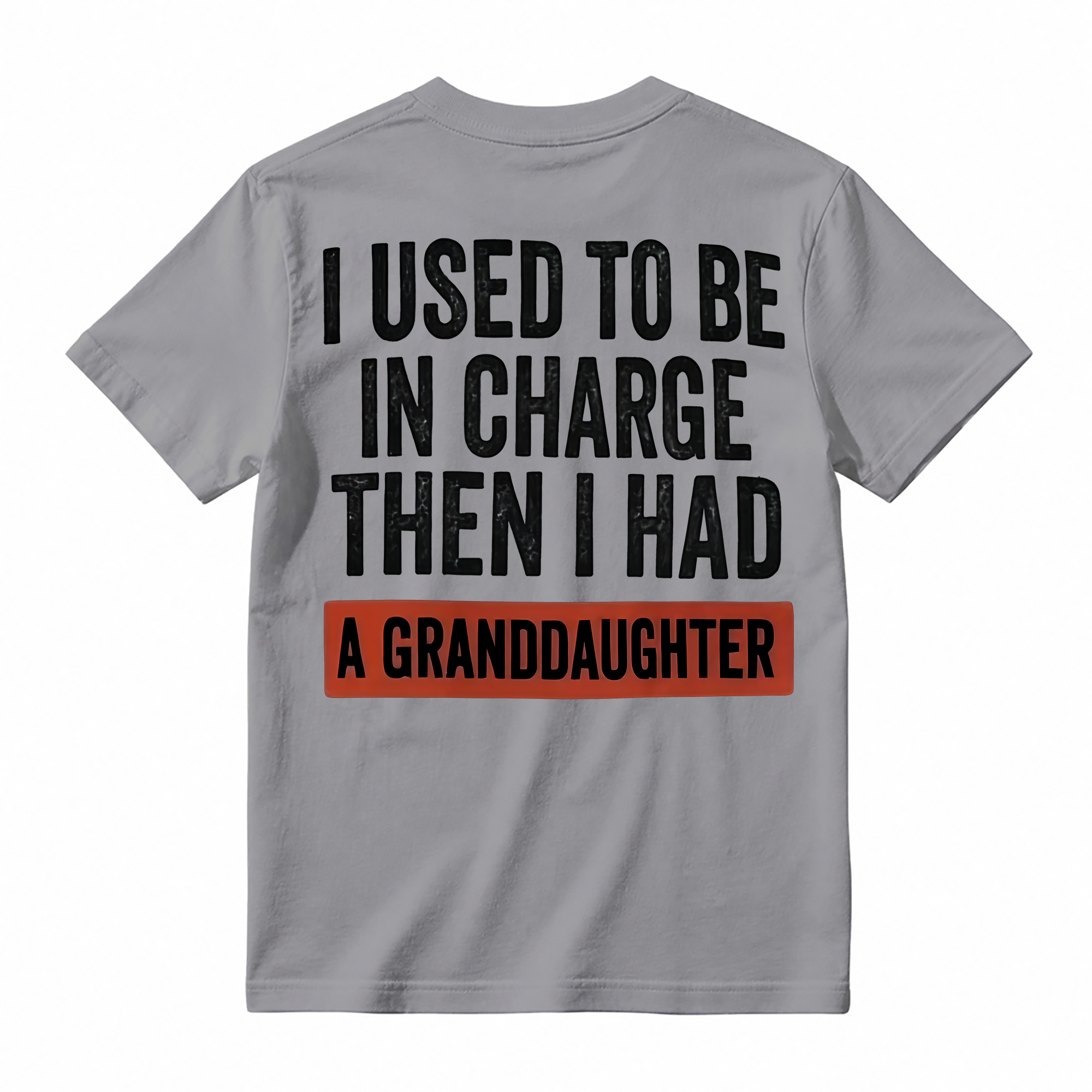 I Used To Be In Charge Then I Had A Granddaughter Funny T-Shirt