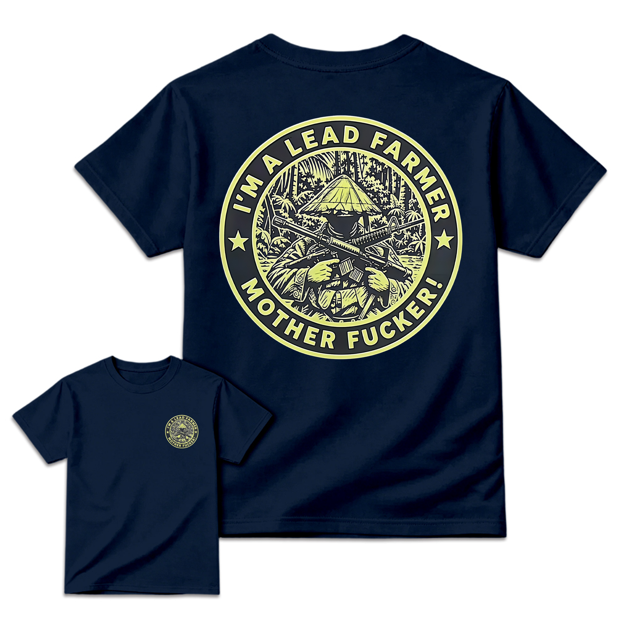 Lead Farmer Tropical Military T-Shirt