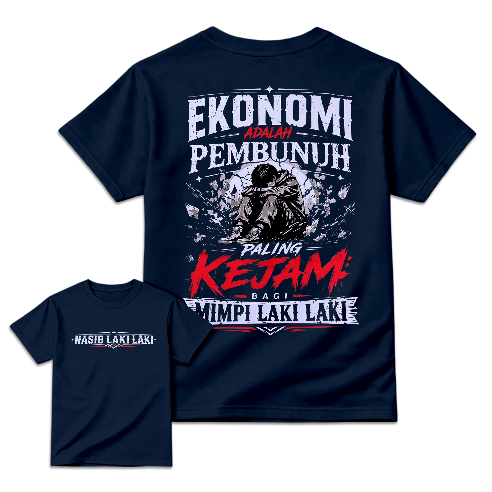Indonesian Quote Streetwear Graphic T-Shirt