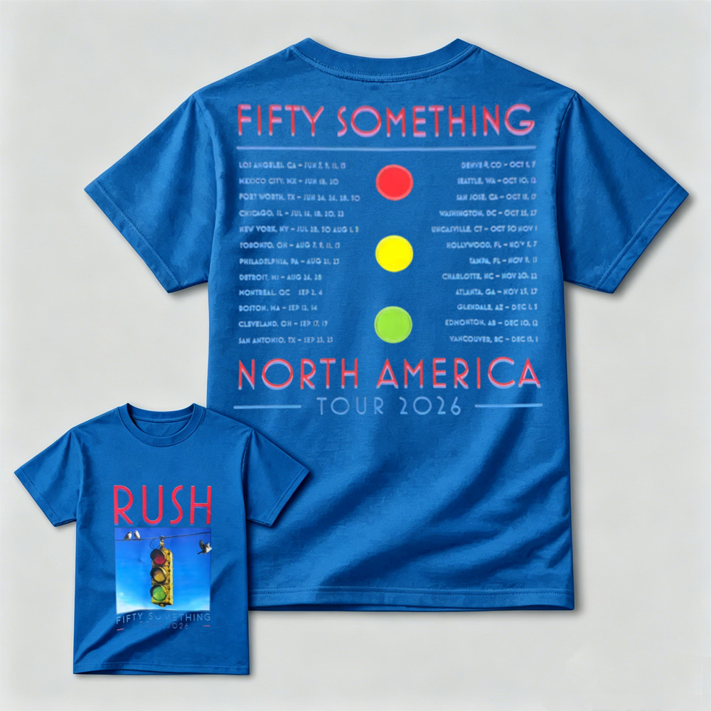 Rush Band Stoplight 2026 Concert Classic T-Shirt