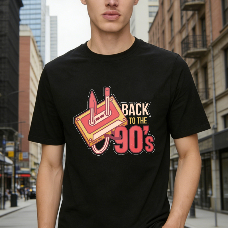 Retro Cassette Tape Back To The 90S Nostalgia Unisex Classic T-shirt