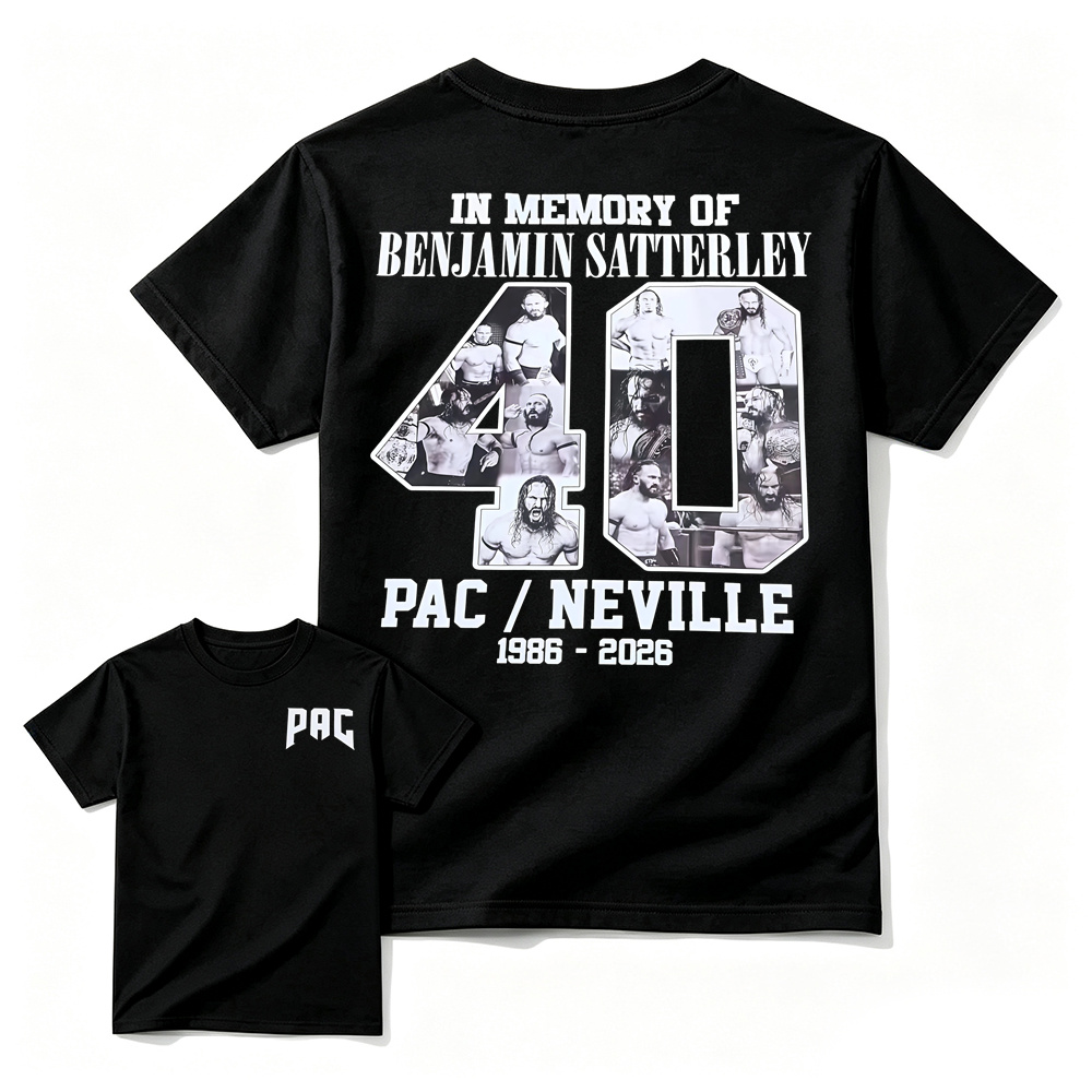In Memory Of Wrestler Tribute T-Shirt
