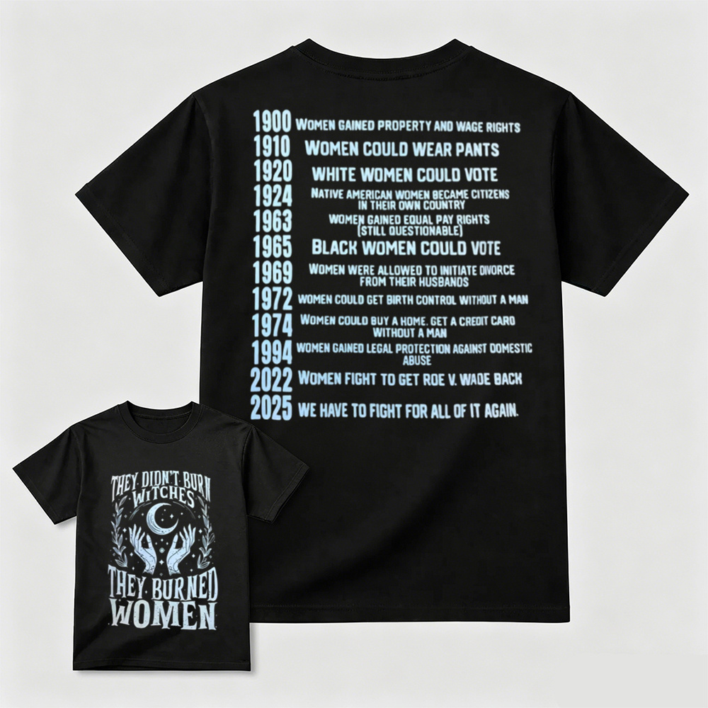 Women's Rights History Timeline Statement Classic T-Shirt