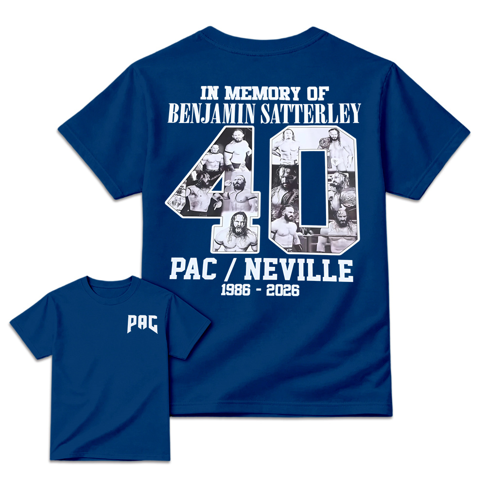 In Memory Of Wrestler Tribute T-Shirt