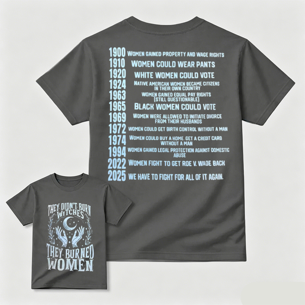 Women's Rights History Timeline Statement Classic T-Shirt