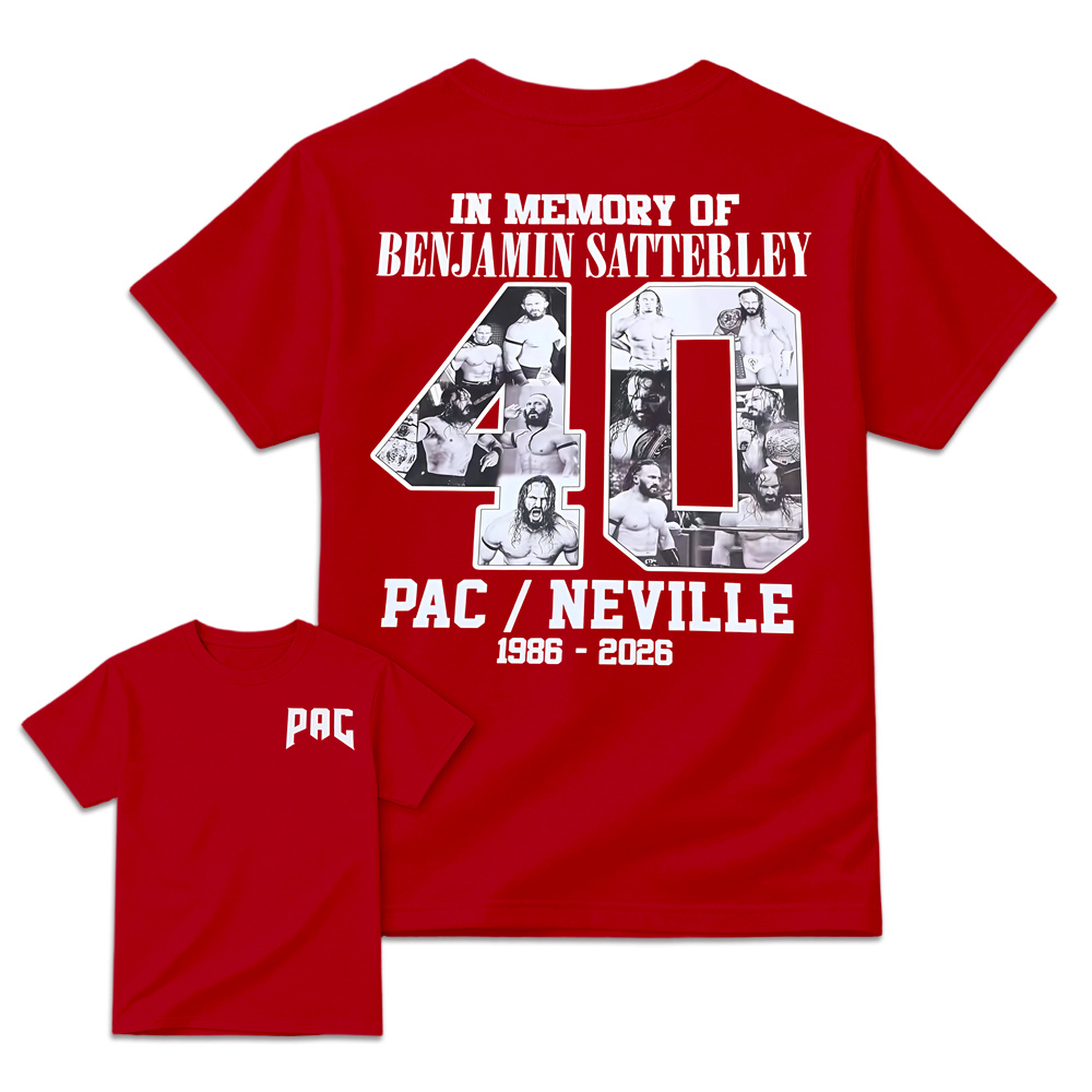 In Memory Of Wrestler Tribute T-Shirt
