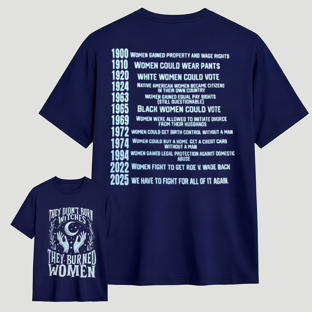 Women's Rights History Timeline Statement Classic T-Shirt