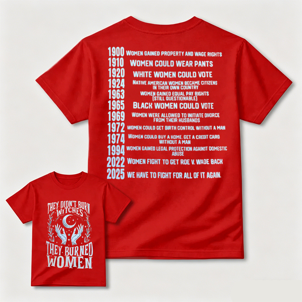 Women's Rights History Timeline Statement Classic T-Shirt
