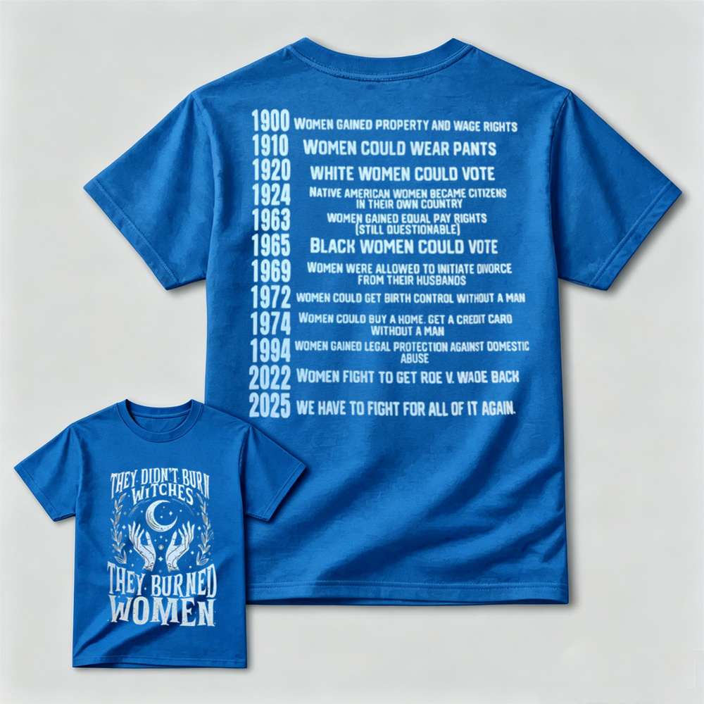 Women's Rights History Timeline Statement Classic T-Shirt