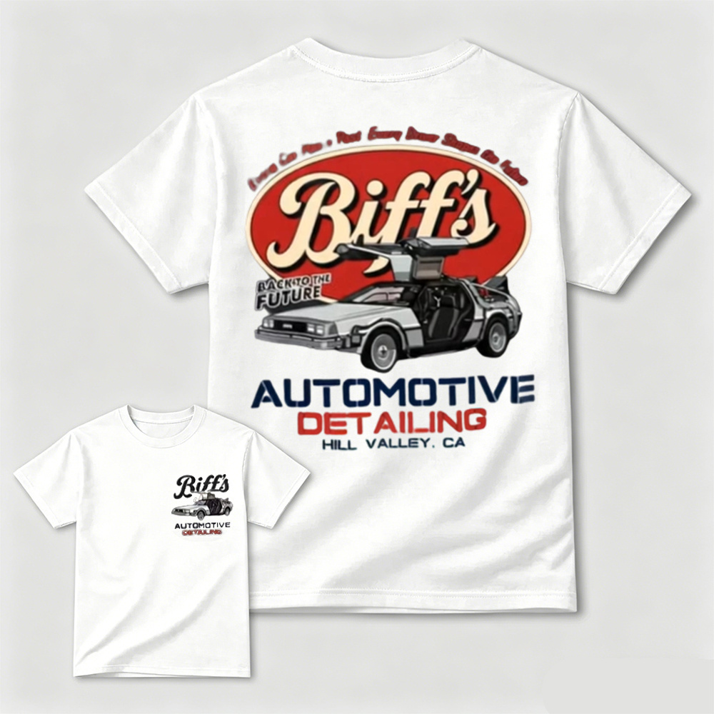 Classic Gullwing Sports Car Graphic T-Shirt Retro Automotive Cotton Tee