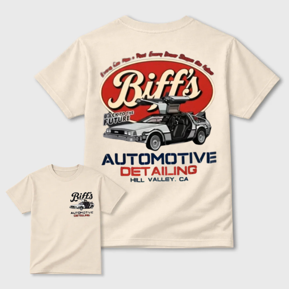 Classic Gullwing Sports Car Graphic T-Shirt Retro Automotive Cotton Tee