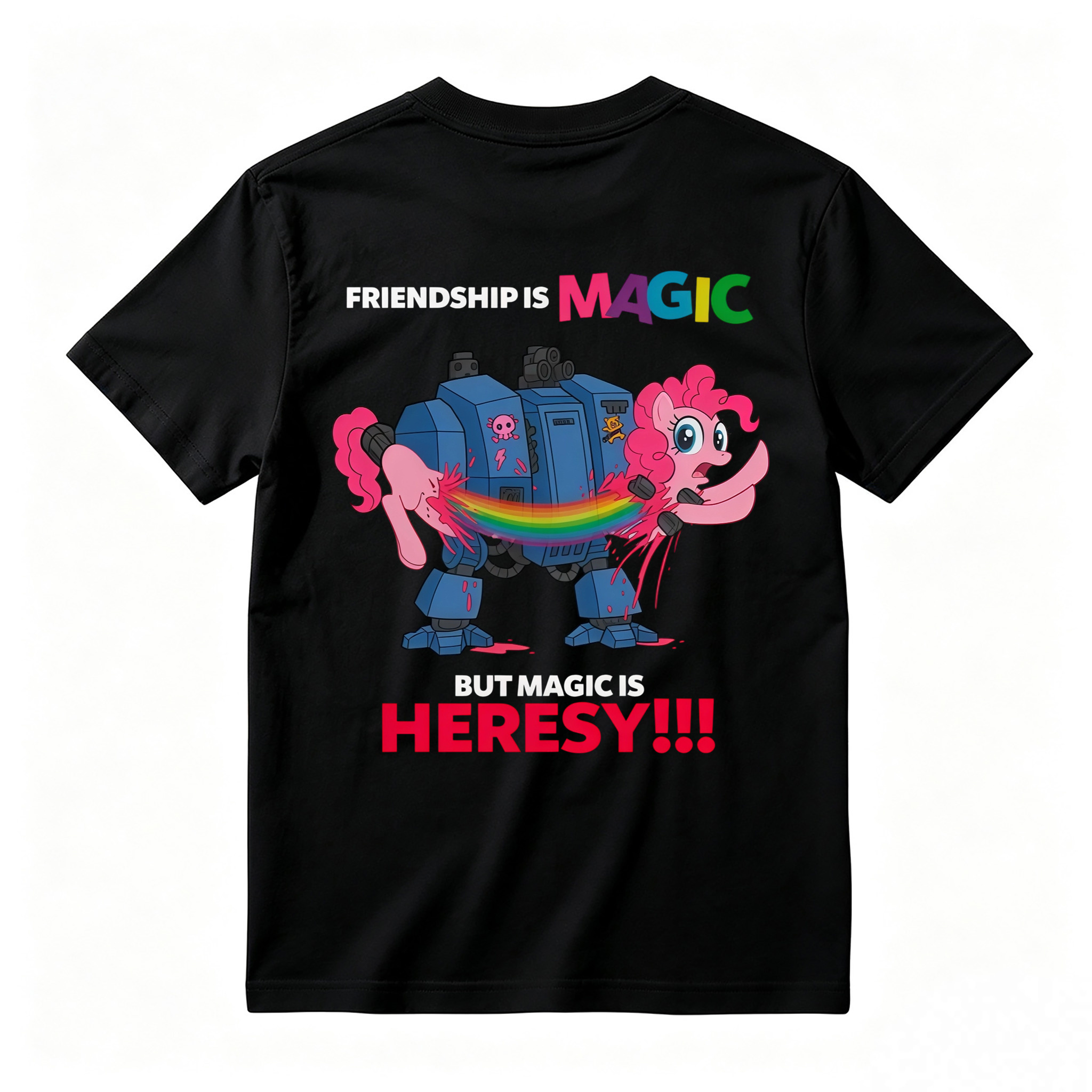 Friendship Is Magic But Magic Is Heresy Graphic T-Shirt