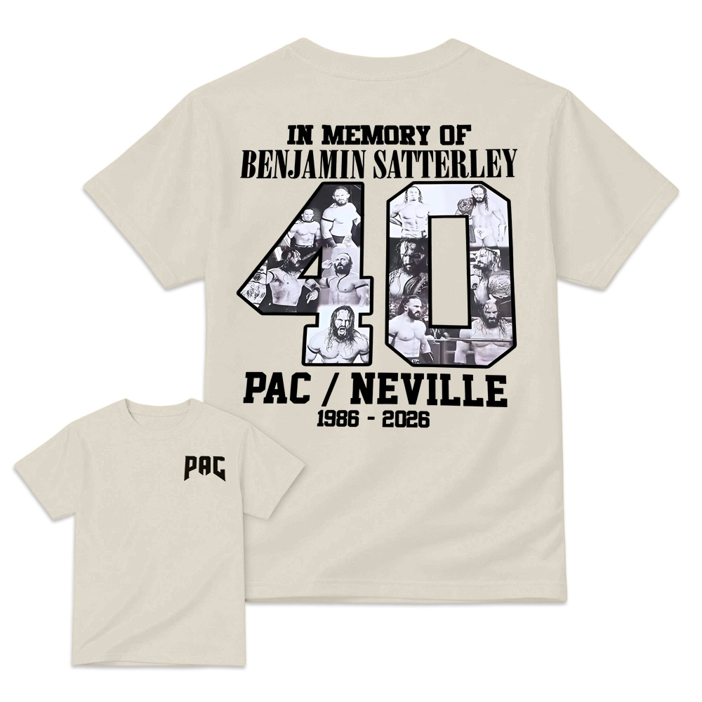 In Memory Of Wrestler Tribute T-Shirt