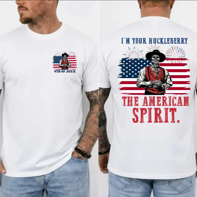 Doc Holliday I'm Your Huckleberry The American Spirit T-Shirt