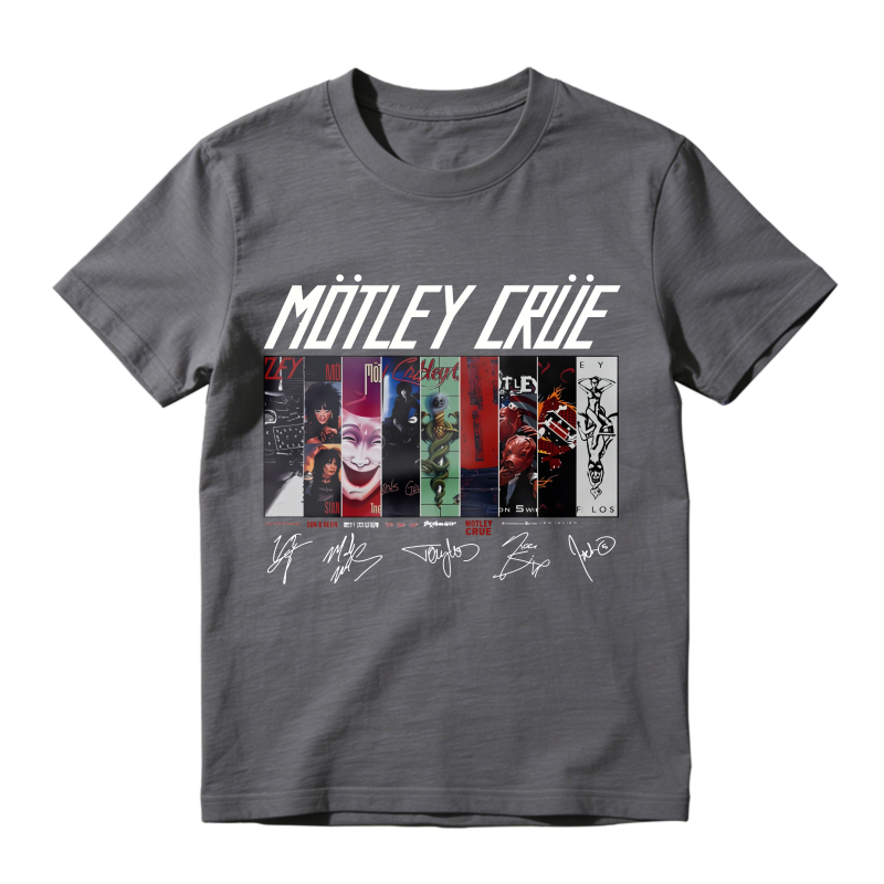 Motley Crue Band Album Covers Art Unisex Classic T-shirt